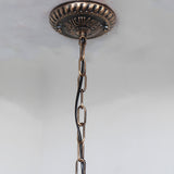 Vintage Bronze Chandlier | 4/6/8 Ljus Matsal Takarmatur i Järn | Brick by Brick Carvallo