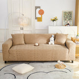 Bohemian Jacquard Stretch Heltäckande Anti-Slip Sofföverdrag Carvallo