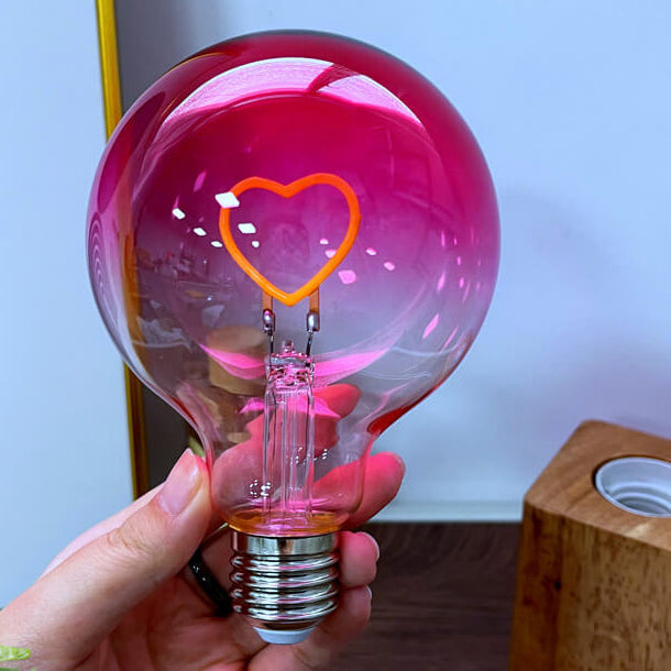 Vintage LED Bordslampa - LED Ambient Light with Vintage Bulb MILA Sverige