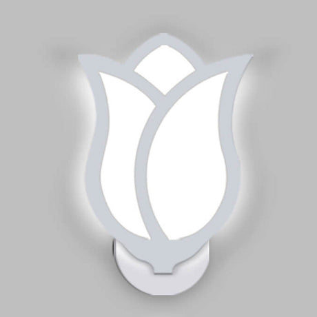 RoséGlow - Kreativ rosdesign LED vägglampa för en mysig atmosfär Carvallo