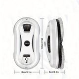 Fullt automatiskt fönsterputs - Intelligent glasrengörare med fjärrkontroll för effektiv rengöring Carvallo