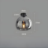 LustroCeil Light - Minimalistisk Glas-Taklampa Carvallo