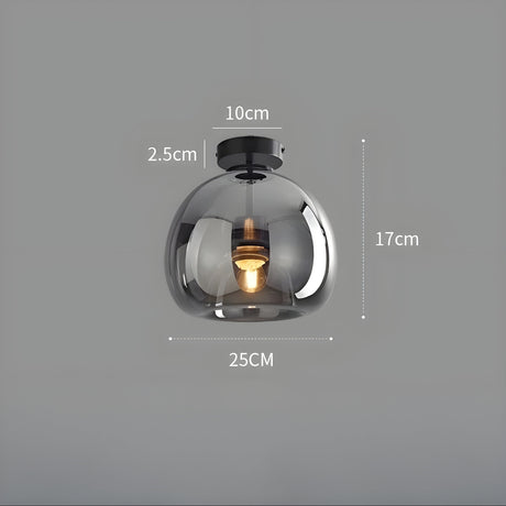 LustroCeil Light - Minimalistisk Glas-Taklampa Carvallo