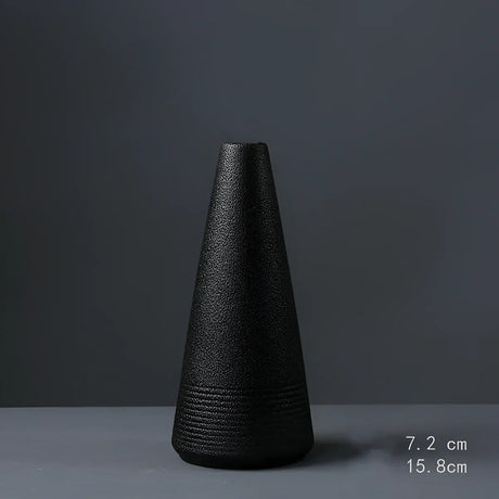 NatureCraft - Keramisk vas med textur för blomsterarrangemang Carvallo