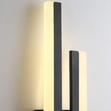 Akryl LED Vägglampa | Vardagsrum | Metall-Akryl | 18,9" Armatur | Brick by Brick Carvallo