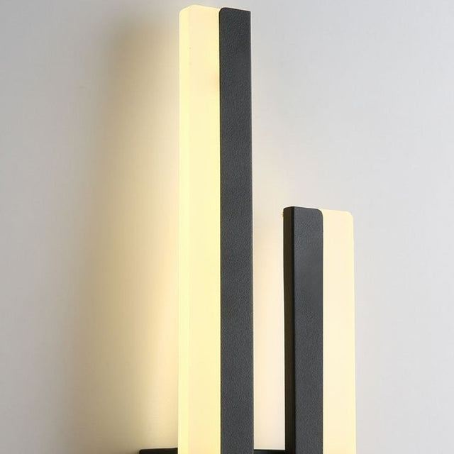 Akryl LED Vägglampa | Vardagsrum | Metall-Akryl | 18,9" Armatur | Brick by Brick Carvallo