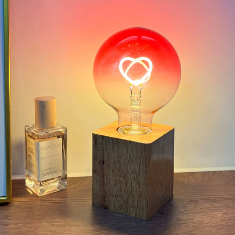 Vintage LED Bordslampa - LED Ambient Light with Vintage Bulb MILA Sverige