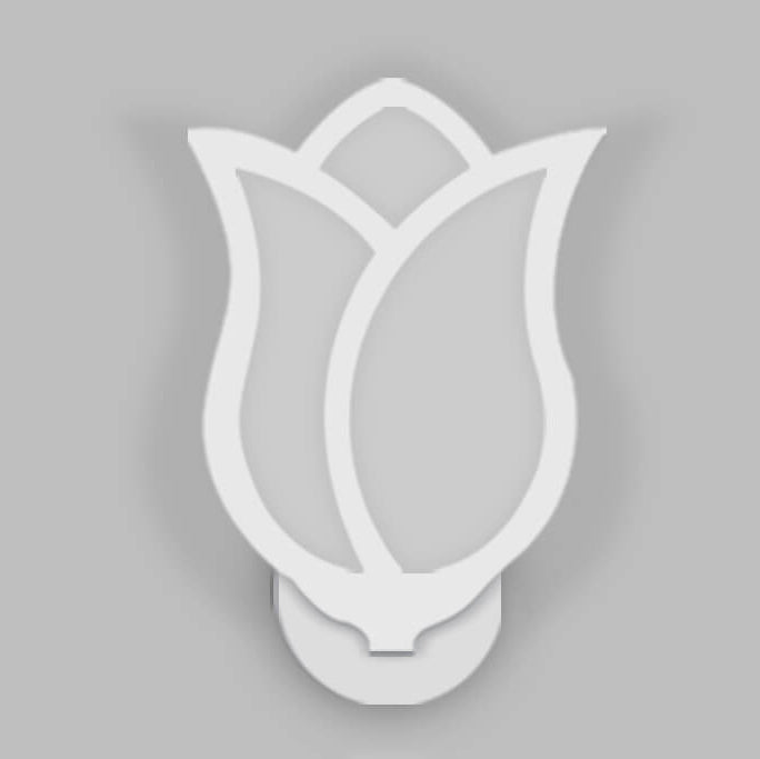 RoséGlow - Kreativ rosdesign LED vägglampa för en mysig atmosfär Carvallo