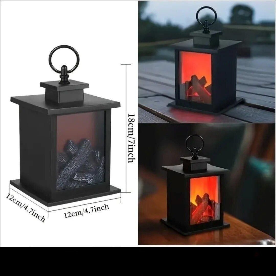 FauxFireplace Light - USB-drivet LED-kamin simulationsljus Carvallo