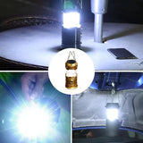 Solarlampa för camping med USB-laddning – Bärbar LED-lampa för utomhusaktiviteter och nödsituationer Carvallo