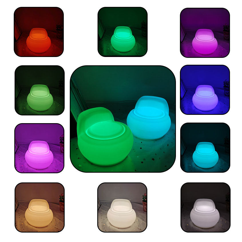 Uppladdningsbar LED-nattlampa – mjuk silikon Touch-lampa MILA Sverige
