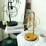 WhimsiMouse Wire Cage LED-lampa – Lekfull Charm, Vintage Glow MILA Sverige