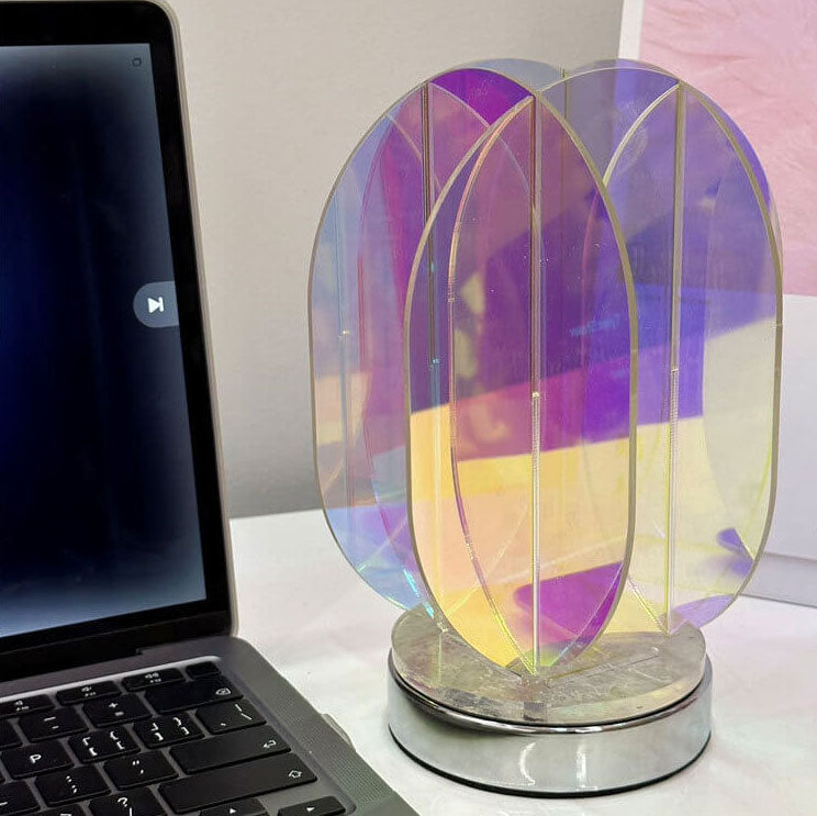 Modern geometrisk akryl LED-lampa – bländande ljus för konstnärlig inredning MILA Sverige