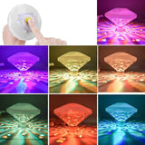 AquaGem | Diamantformad vattentät RGB LED nedsänkbar ljus MILA Sverige