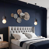 Enkel LED Scandinavian Contemporary Orb Terrazzo Pendellampa MILA Sverige