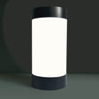 Elegant cylindrisk LED-bordslampa – USB-driven aluminium- och akryldesign MILA Sverige