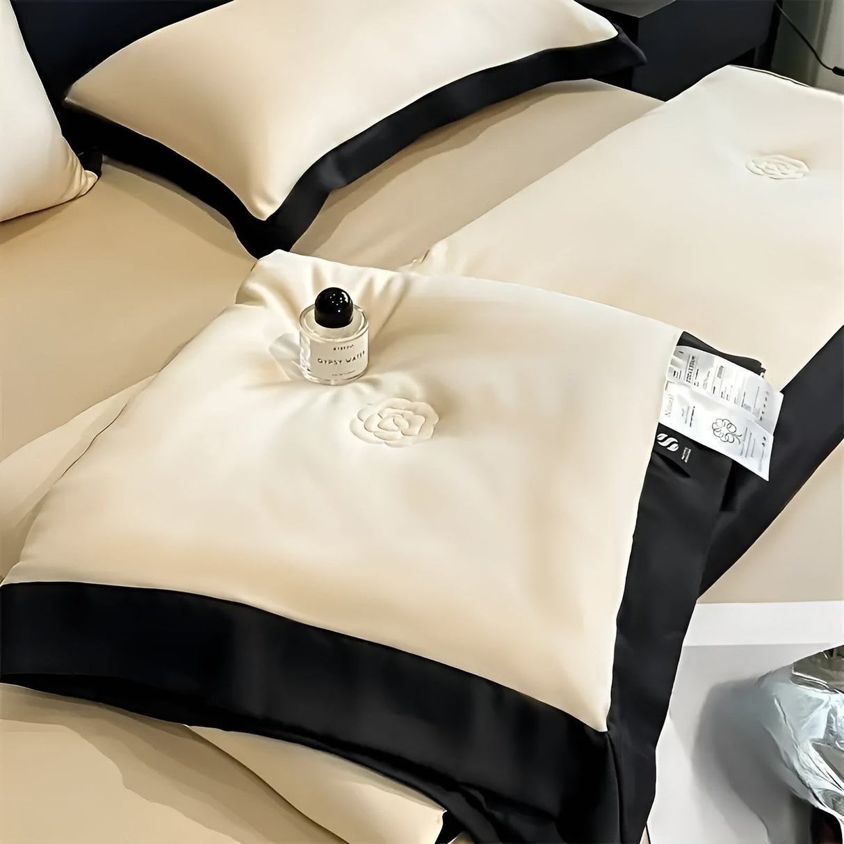 Sommarbäddset 3-delat – Kylning & Silkeslen | Med blommönster & iskylande tyg Carvallo