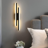 Akryl LED Vägglampa | Vardagsrum | Metall-Akryl | 18,9" Armatur | Brick by Brick Carvallo