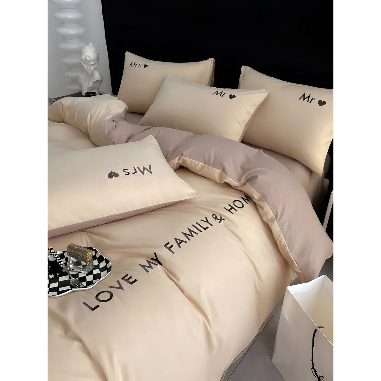 DreamPro Beddings - Ultra-mjuk och bekväm sängklädesuppsättning Carvallo