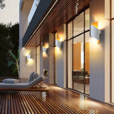 SpiralGlow Light - Nordisk vattentät metall spiral LED vägglampa Carvallo