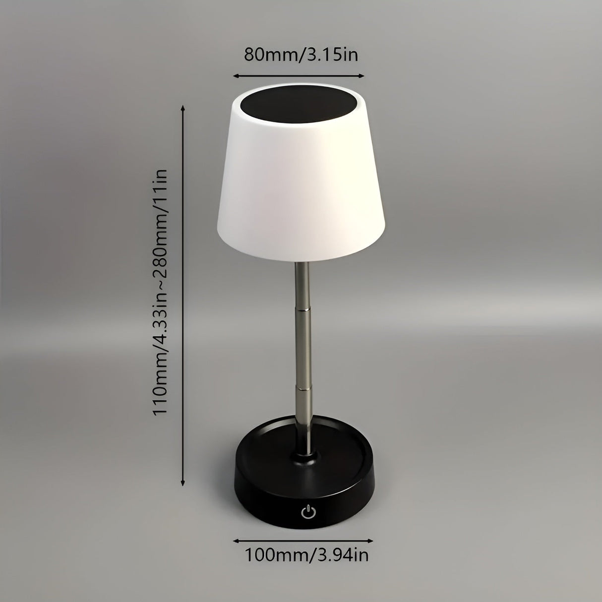 GlowLume Light - Återuppladdningsbar Touch-LED-bordslampa Carvallo