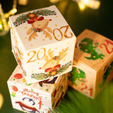 Presentlådor Jul Adventskalender Set Carvallo