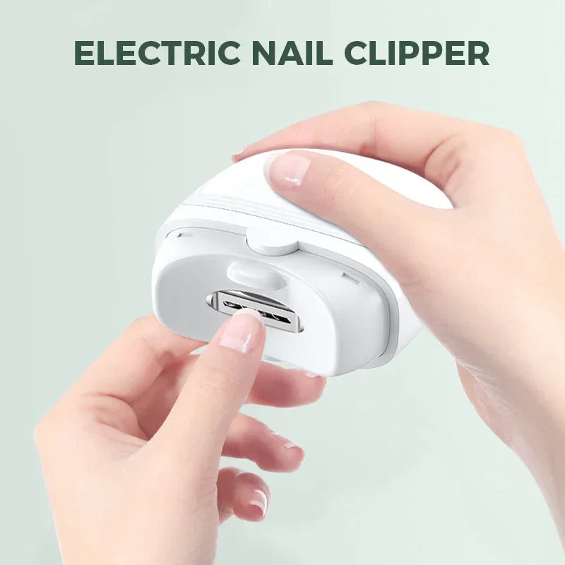 Elektrisk nagelklippare, automatisk nagelpolering trimning manicure Carvallo
