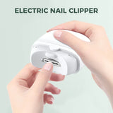 Elektrisk nagelklippare, automatisk nagelpolering trimning manicure Carvallo