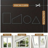 Bärbar mörkläggningsgardin – Skräddarsydd, borrfri lösning för avskildhet MILA Sverige