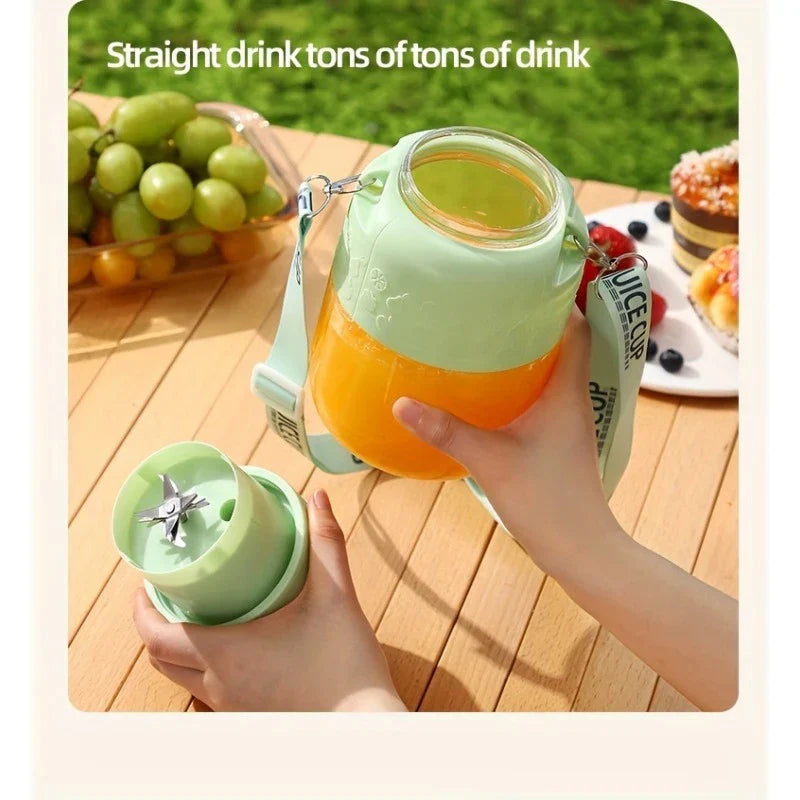 2in1 Flaska Mixer med Drickstrå 800ml - Perfekt för På Språng! Carvallo