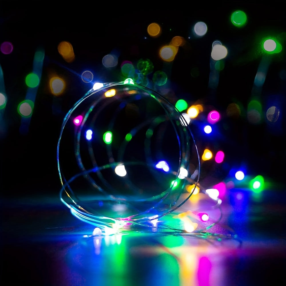 TwinkleWire - USB LED Koppartråd Ljuslina, Flerfärgad Dekoration Carvallo