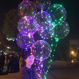 Glowdomes Återanvändbara Led-ballonger (Set Med 10) MILA Sverige