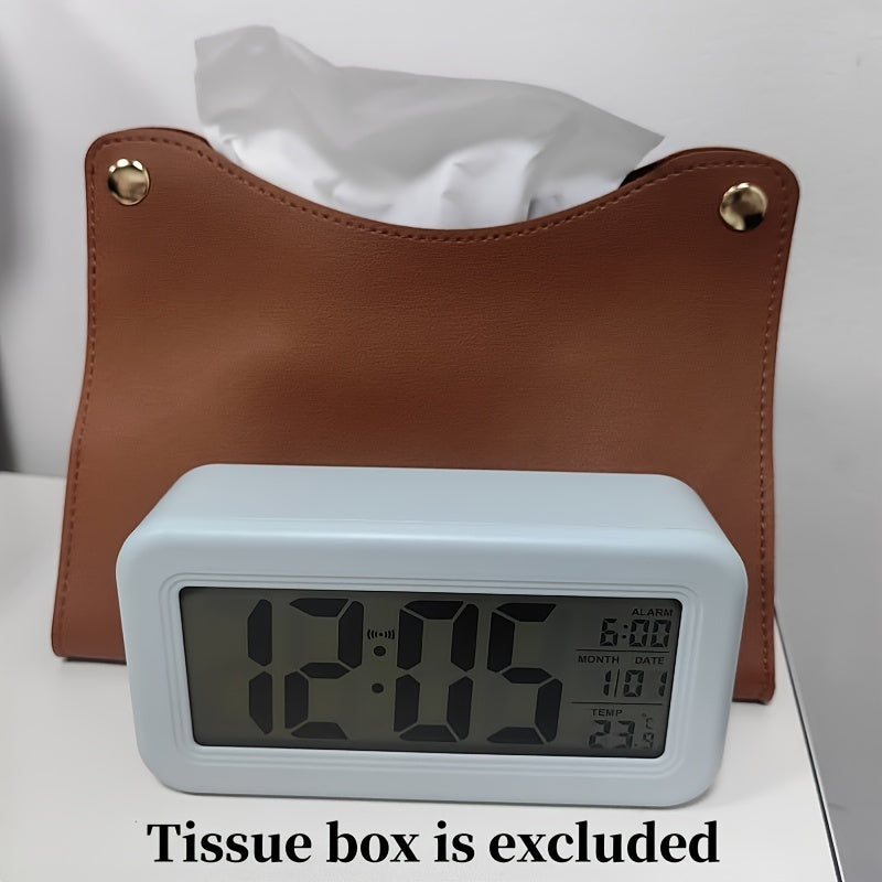 Digital väckarklocka med LCD-skärm - Datum- och temperaturvisning Carvallo