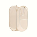 Stor förvaringskorg för leksaker - Genomskinlig tygorganisatör för barnrum och förvaring i hemmet MILA Sverige