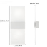 LED-nattlampor med rörelsesensor 2-pack - USB-laddning | Magnetisk montering för sovrum, hall och trappa Carvallo