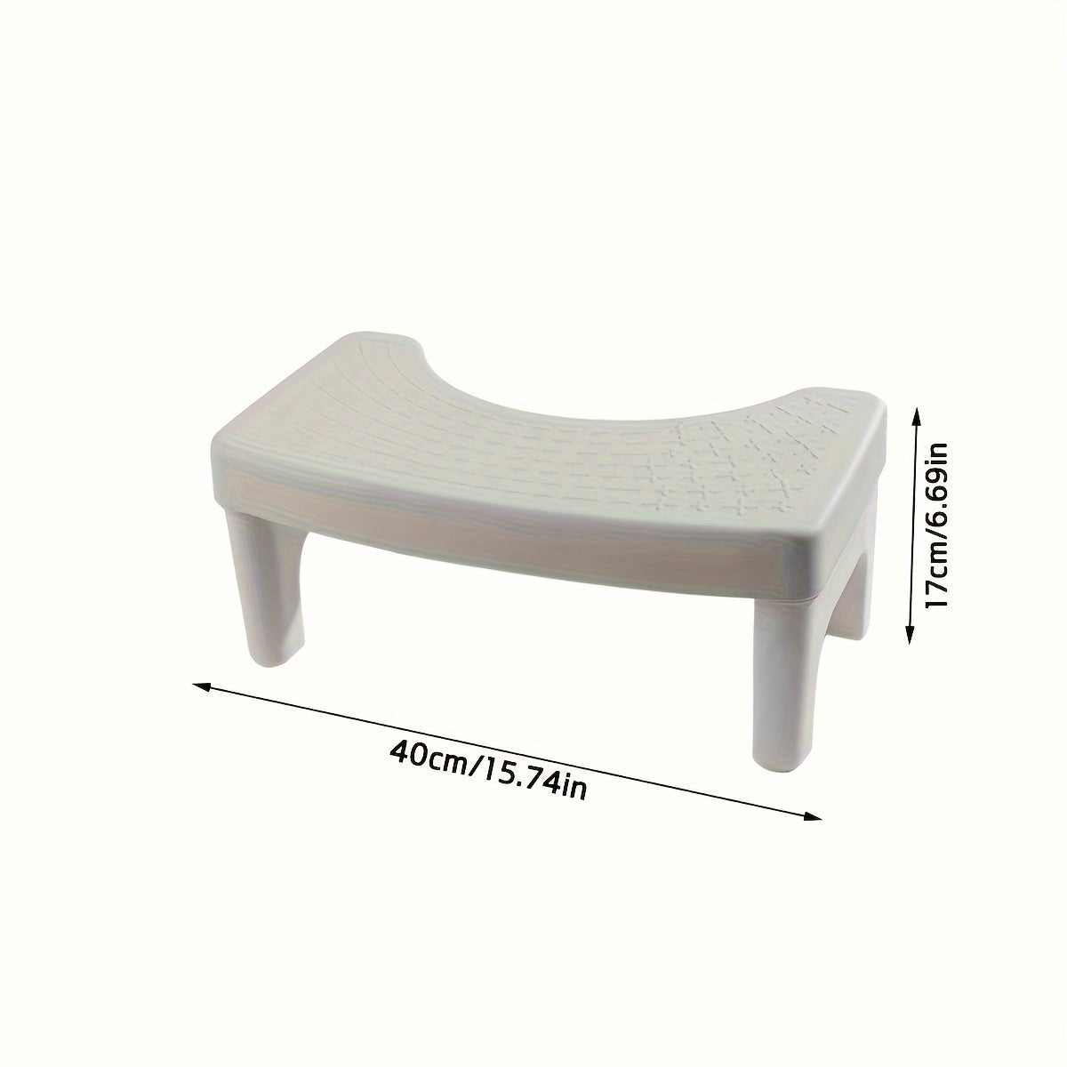 Praktisk Toalett Stapelbar Pall - För Förbättrad Sittställning Carvallo