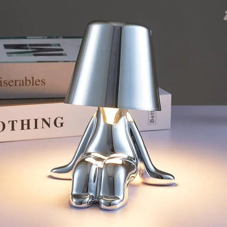 Bobi lamps® | Elegant lampa i figurdesign-Hemnix-Silver-C-Hemnix