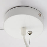 Aurora Design Wolk LED Hänglampa PVC/Bomull Vit Carvallo