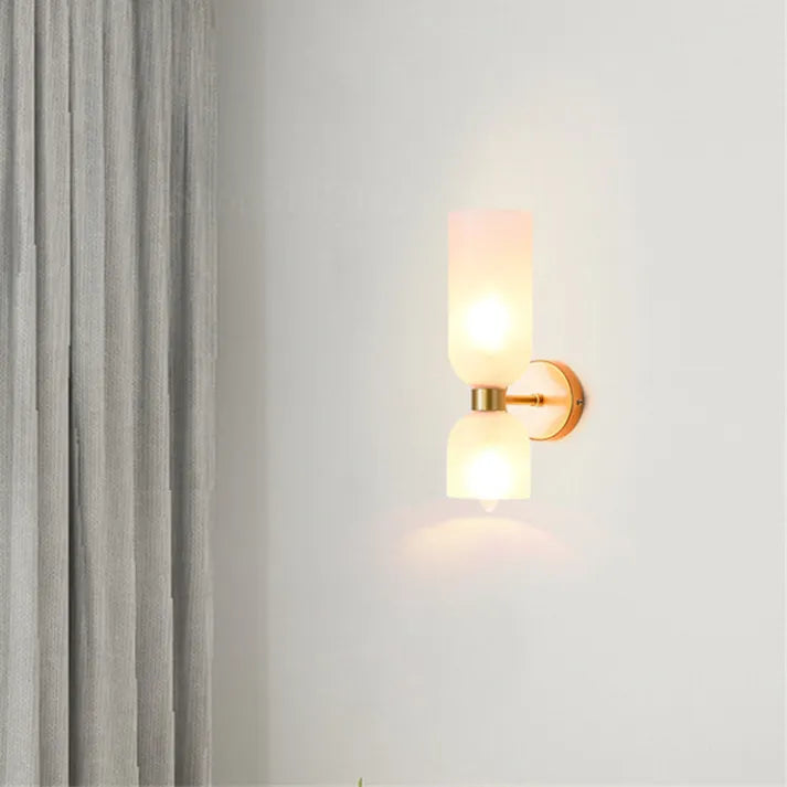 Vägglampa Modern Glas Mässing Väggsconces Carvallo