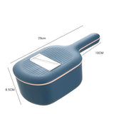 Multifunktionell Grönsakshackare Med Uppsamlingbehållare – Praktisk Kökshjälp För Enkelt Skärning, Rivning & Hyvling Carvallo