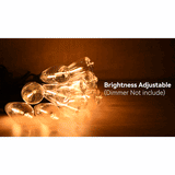 GlowFest String Lights - Varm och Mysig Vattentät Trädgårbelysning Carvallo