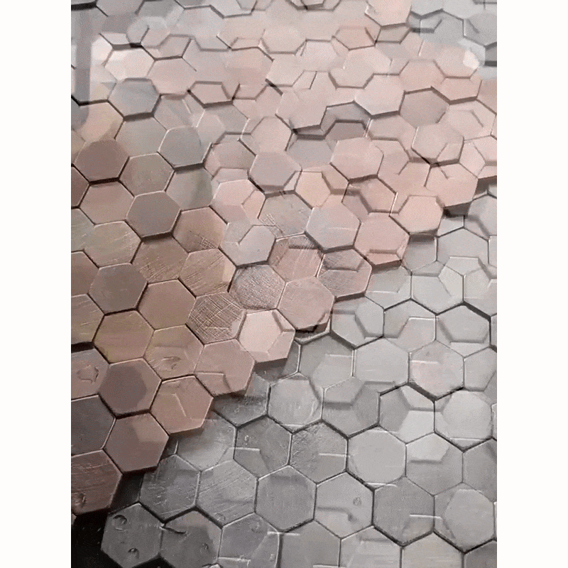 SplashSafe Stickers - Självhäftande lyxigt metalltapet Carvallo