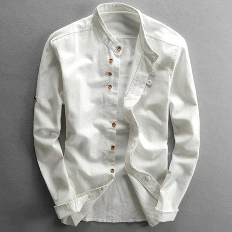 Herrblus Japansk Stil Minimalistisk 100% Bomull Bellasverige