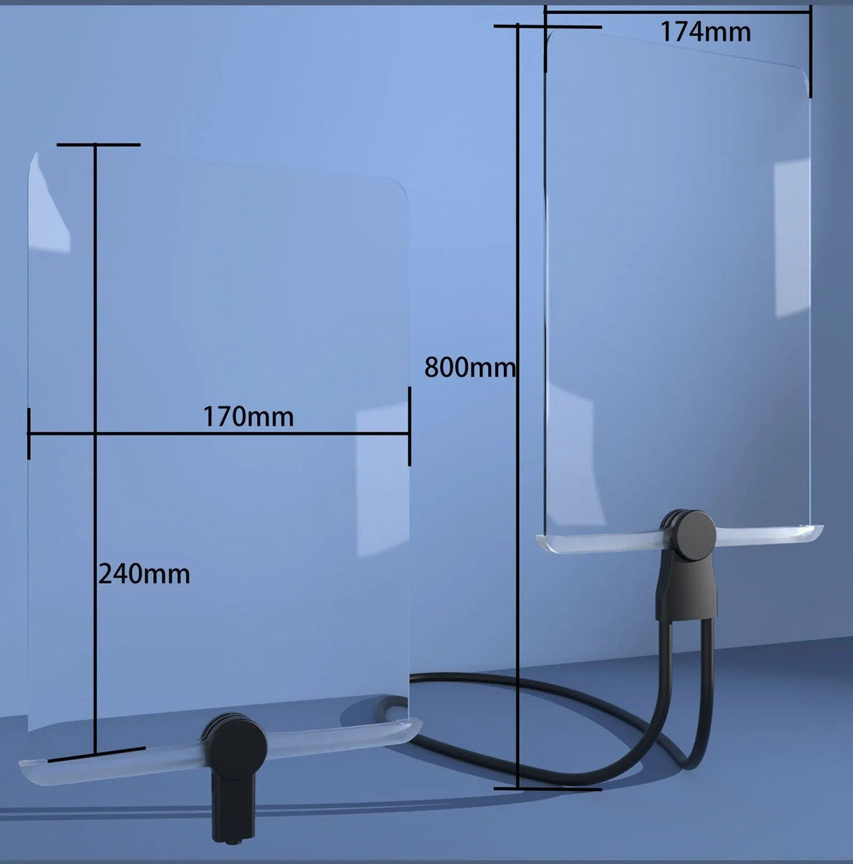 Händer-fria förstoringsglas för läsning Carvallo