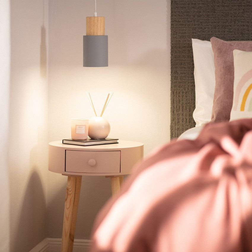 Pendulum Modern Trä Svart Cylinderarmatur Carvallo