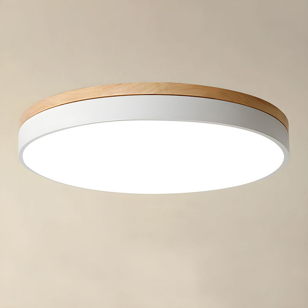 Taklampa Modern Trä LED Infälld Carvallo
