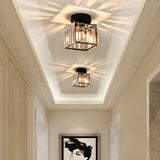 Modern Flush Mount Ceiling Light – 1-Ljuskälla Hall Fixture Carvallo