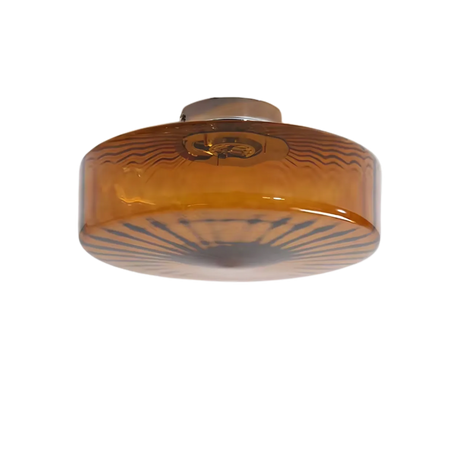 RadiantAura – Solstråle glasloftslampa för elegant belysning och stilfull inredning Carvallo