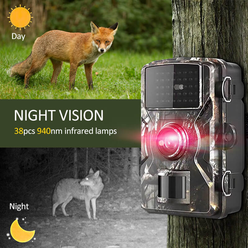 Viltkamera Utomhus Natt Vision Spårkamera Carvallo