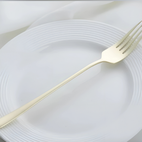 Bestickset Modern Rostfritt Stål Middagsgafflar Carvallo